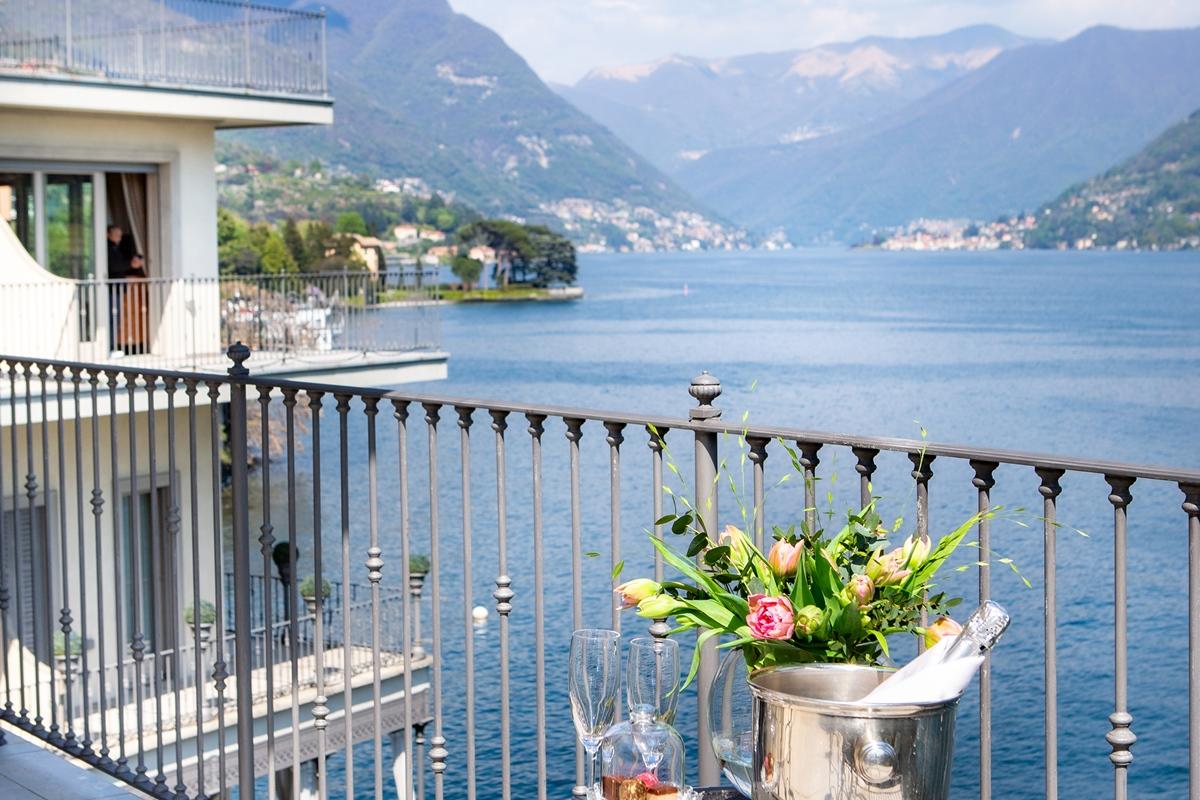 Hotel Villa Flori Côme Esterno foto