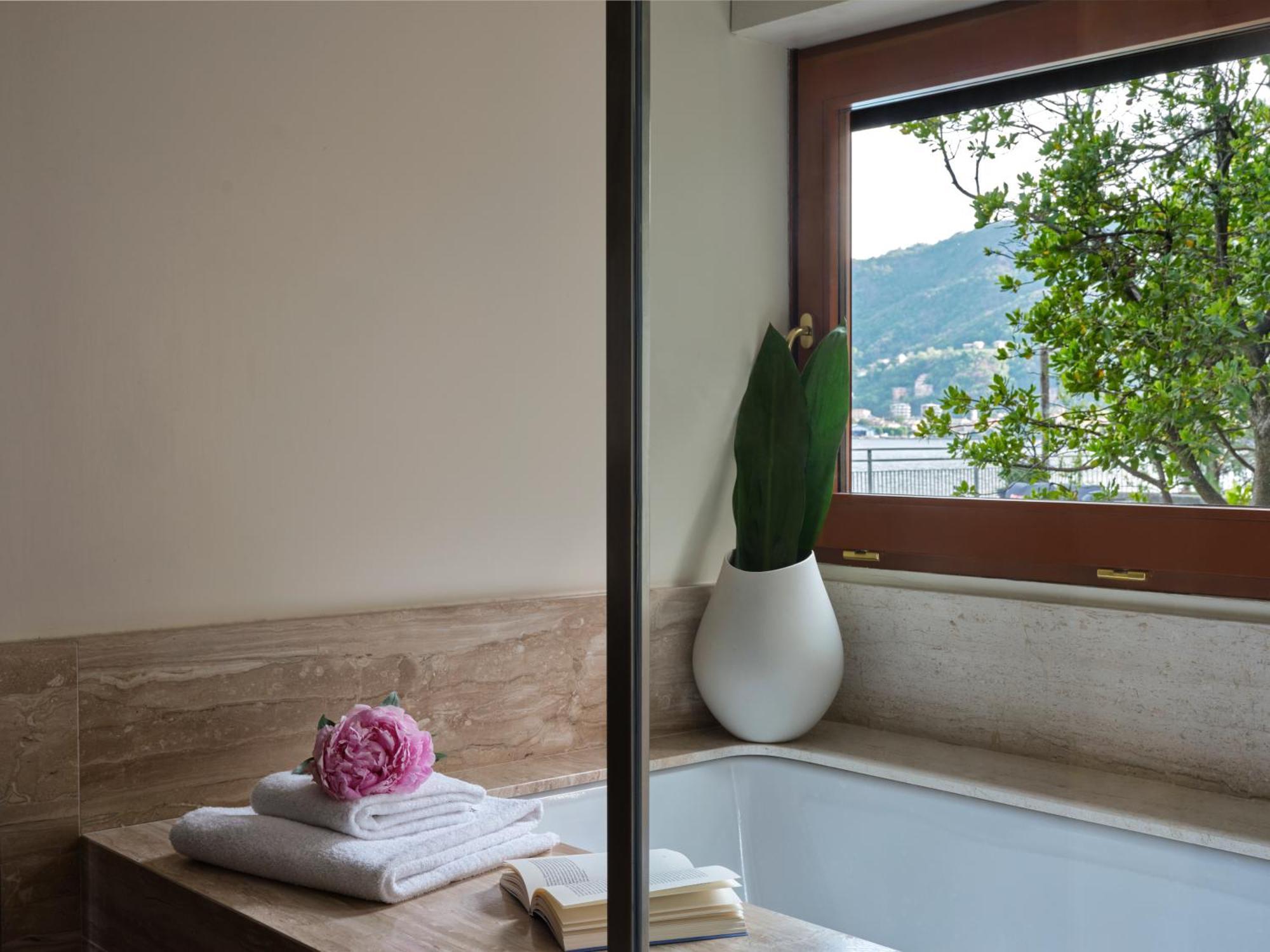 Hotel Villa Flori Côme Esterno foto