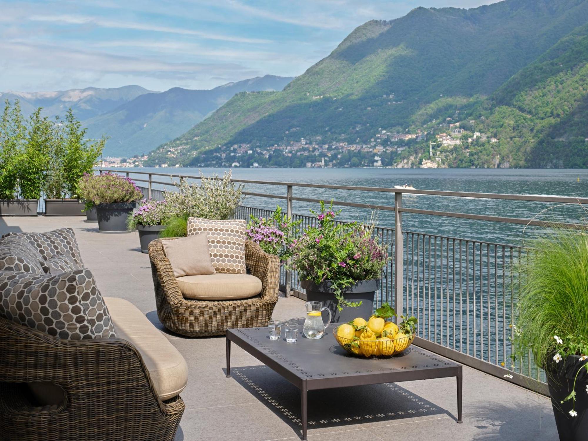 Hotel Villa Flori Côme Esterno foto